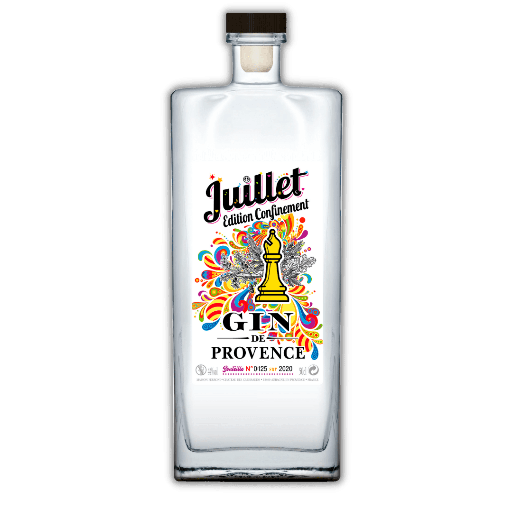 Juillet Gin de Provence Edition Confinement