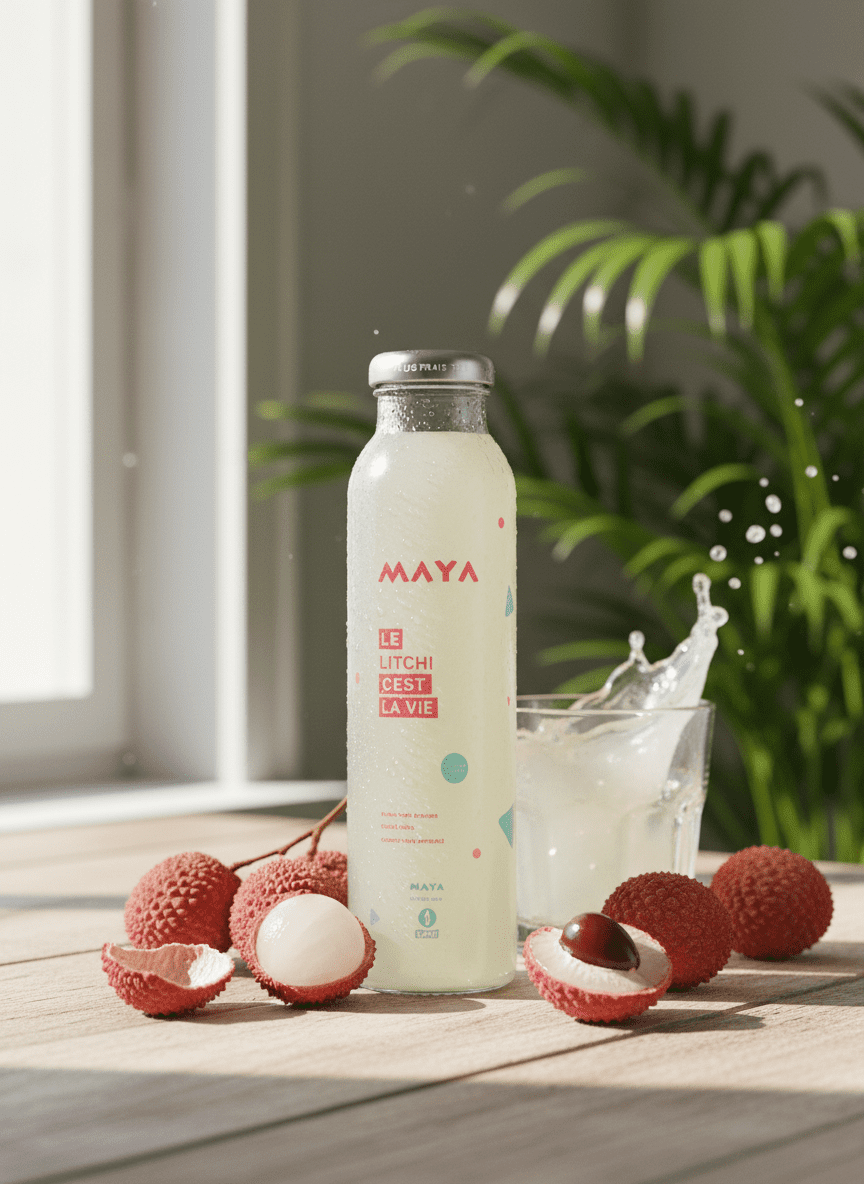 Maya litchi PACK de 6 bouteilles sur HR Diffusion
