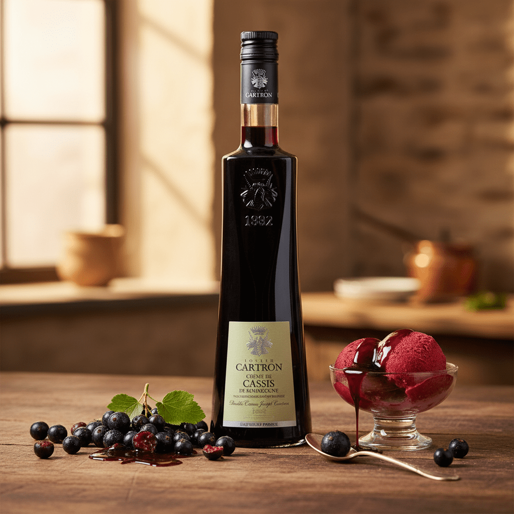 Cartron cassis double creme