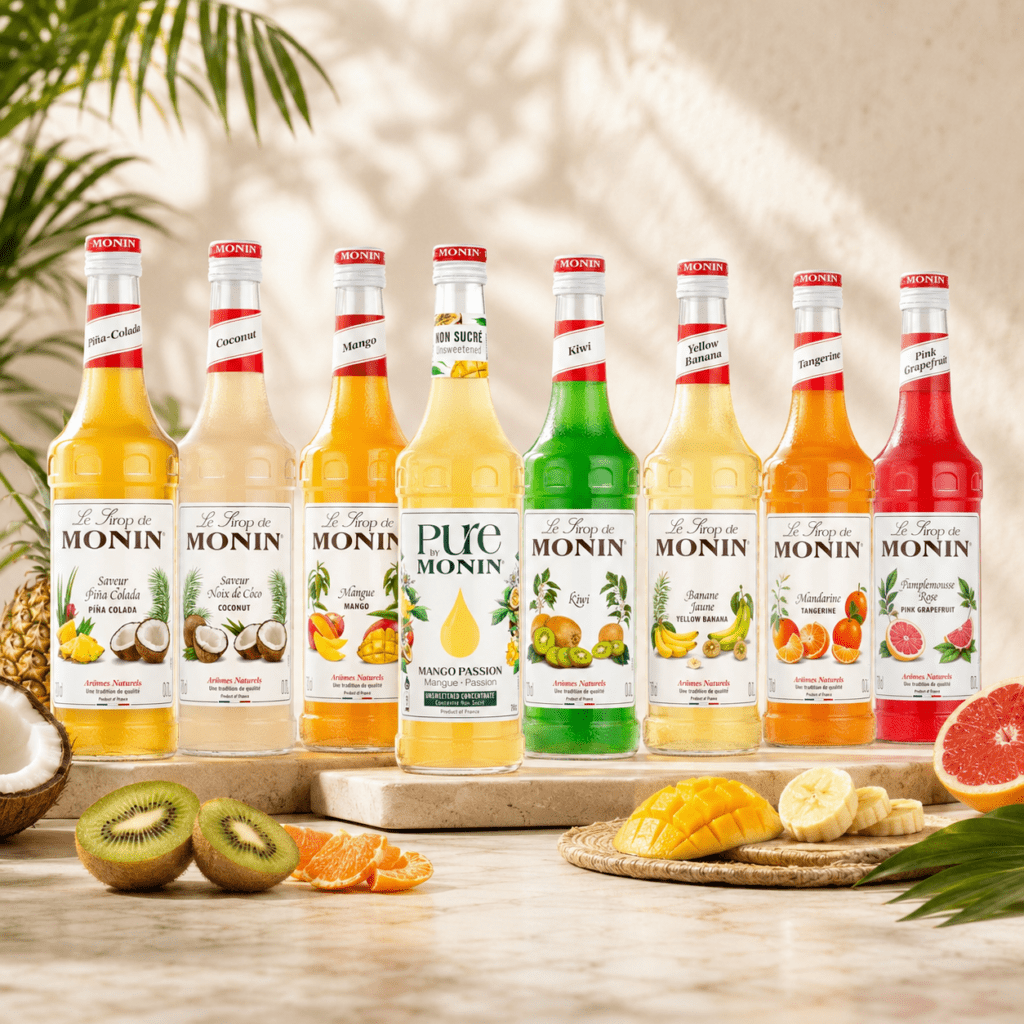 Pack de sirop Monin Évasion tropicale